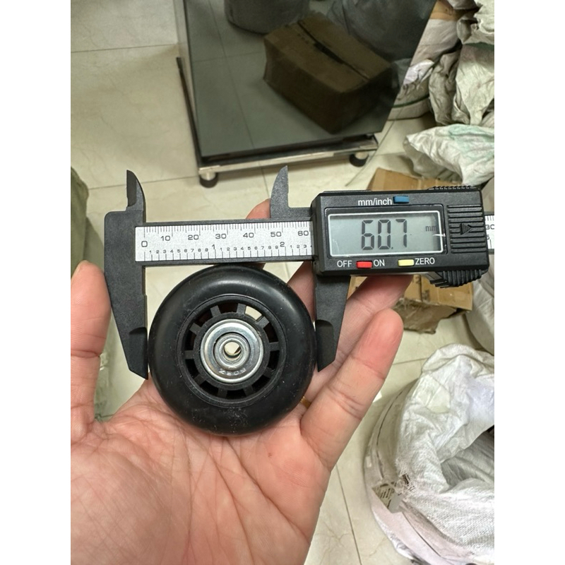 Bánh xe vali có bạc đạn cao cấp đủ size từ 42mm 49mm 61mm, siêu mượt, siêu êm
