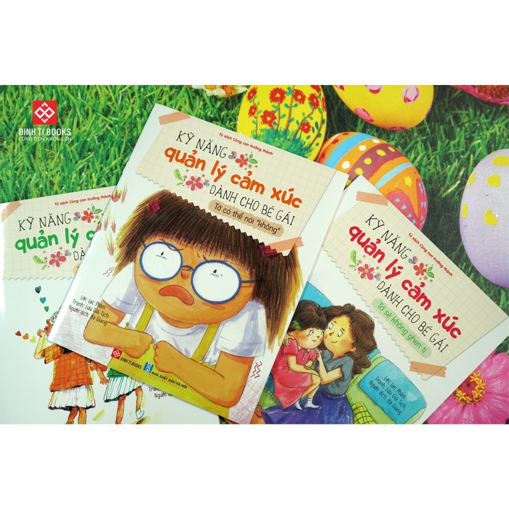 Sách - Kỹ năng quản lý cảm xúc dành cho bé gái - Đinh Tị Books