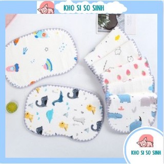 Gối cho bé sơ sinh 🌈 free ship 🌈 gối cho bé sơ sinh xô 10 lớp cho bé 20x40cm, gối xô sơ sinh,gối xô sợi tre 10 lớp