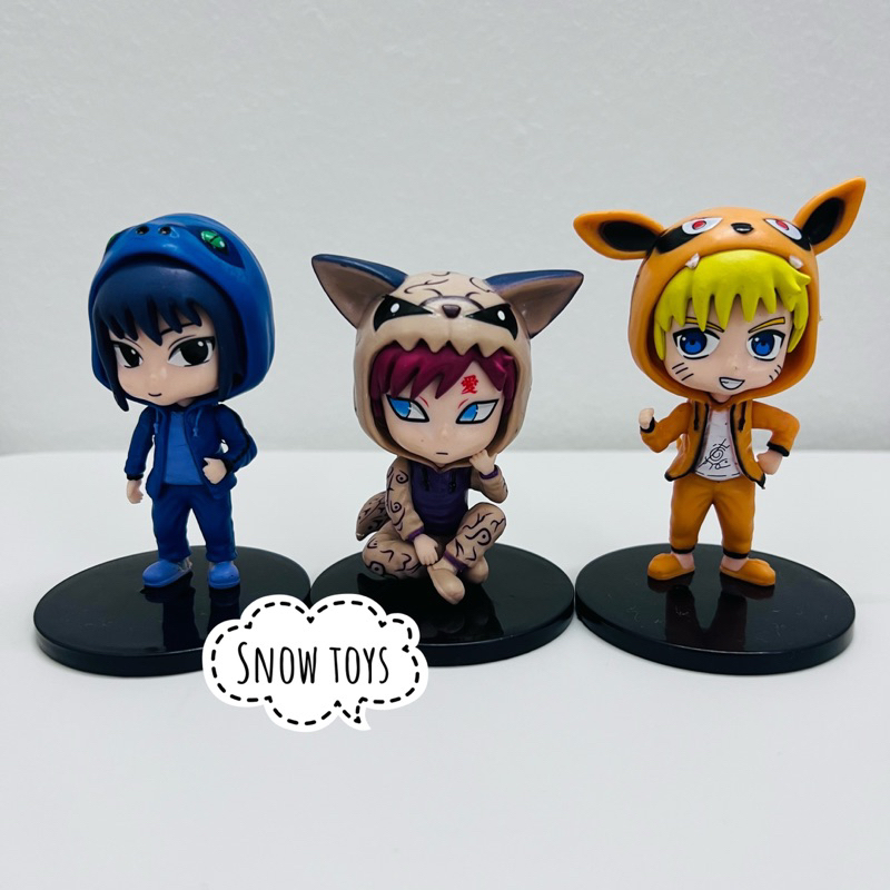 Mô hình Naruto - Uzumaki Naruto Minato Hatake Kakashi Uchiha Sasuke Gaara Itachi cosplay Vĩ thú linh thú các loài vật