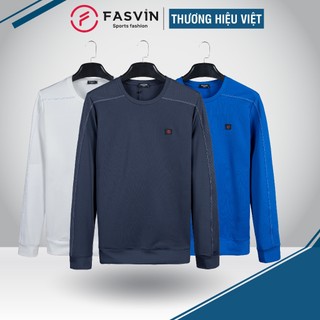 Áo thun dài tay nam Fasvin AD22544.HN chất vải thể thao mềm mại co giãn hàng đẹp chính hãng