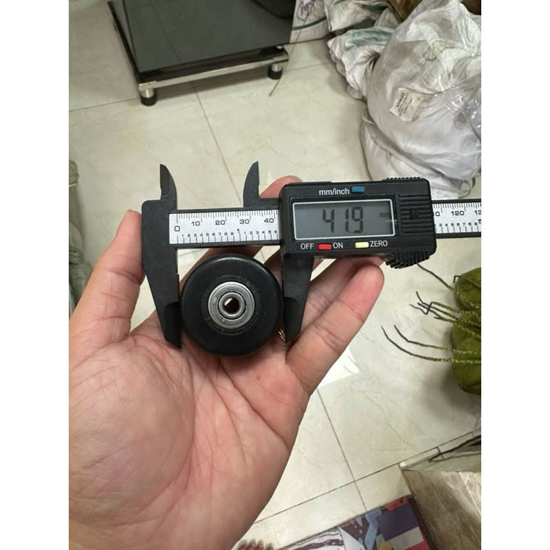 Bánh xe vali có bạc đạn cao cấp đủ size từ 42mm 49mm 61mm, siêu mượt, siêu êm