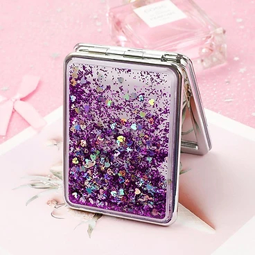 Gương Lược Gấp mini cầm tay dễ thương xinh xắn Hot