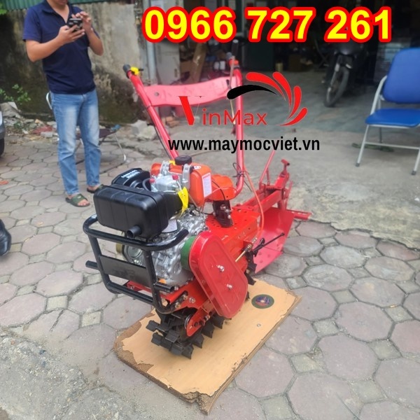 Máy cày xới ,dùng bánh xích chuyên phục vụ trồng chè, trồng mía 7HP