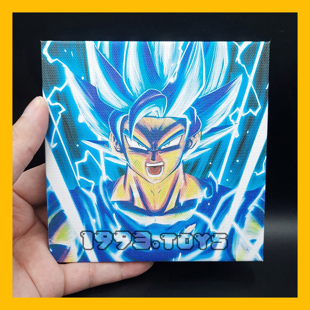 Tranh gỗ Ichiban Kuji Bandai Spirtis Canvas Board - Dragon Ball Super Ultimate Variation- Son Goku SSSGSS