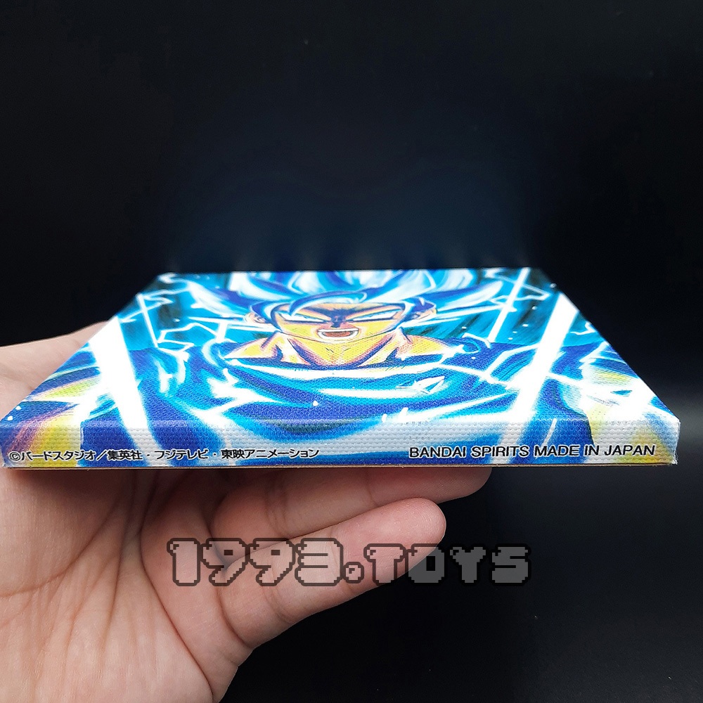Tranh gỗ Ichiban Kuji Bandai Spirtis Canvas Board - Dragon Ball Super Ultimate Variation- Son Goku SSSGSS