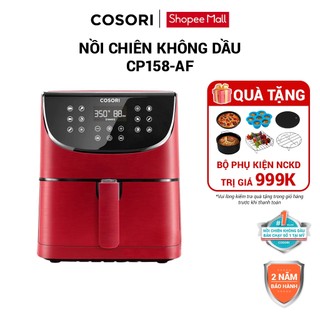 Nồi chiên không dầu 5.5l cosori cp158-af màu đỏ - hàng chính hãng