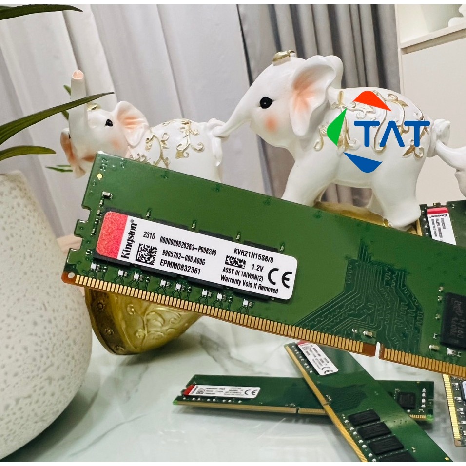 Ram PC Kingston 8GB DDR4 3200 2666 2400 2133Mhz Chính Hãng - Bảo hành 3 năm 1 đổi 1