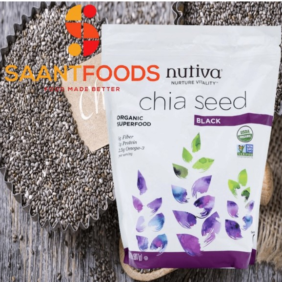 Hạt chia Nutiva - 907gr