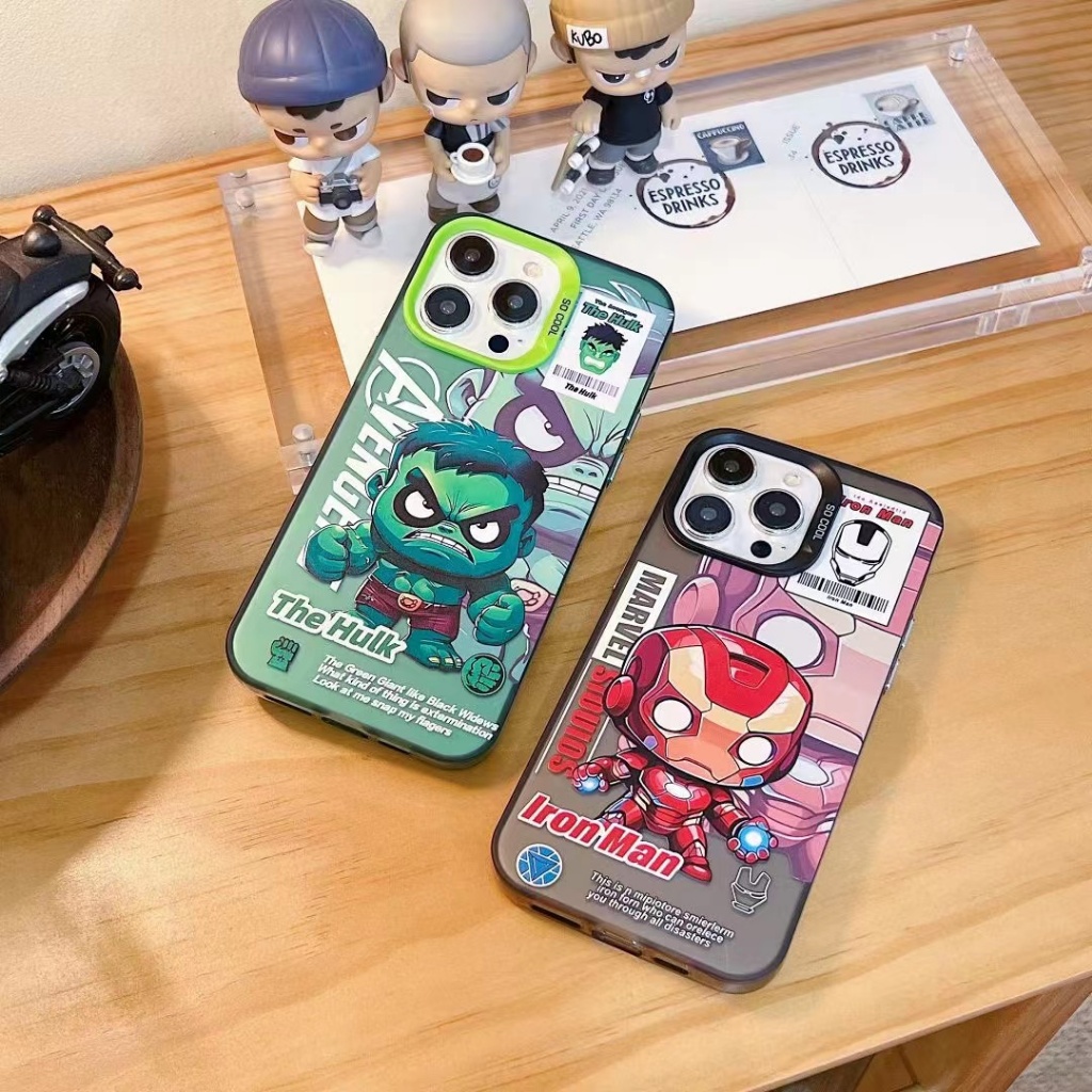 Ốp Điện Thoại hàng mới Họa Tiết ironman Cho iphone 11 12 13 14 15 pro max ip 12promax 13promax 14promax