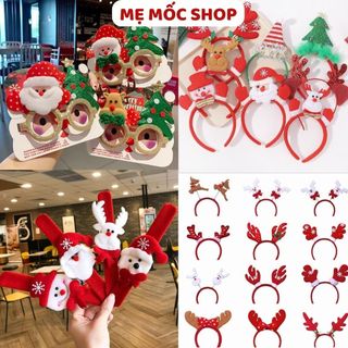 Phụ kiện đồ noel cho bé, đồ chơi giáng sinh siêu đáng yêu , quà tặng noel cho bé trai bé gái