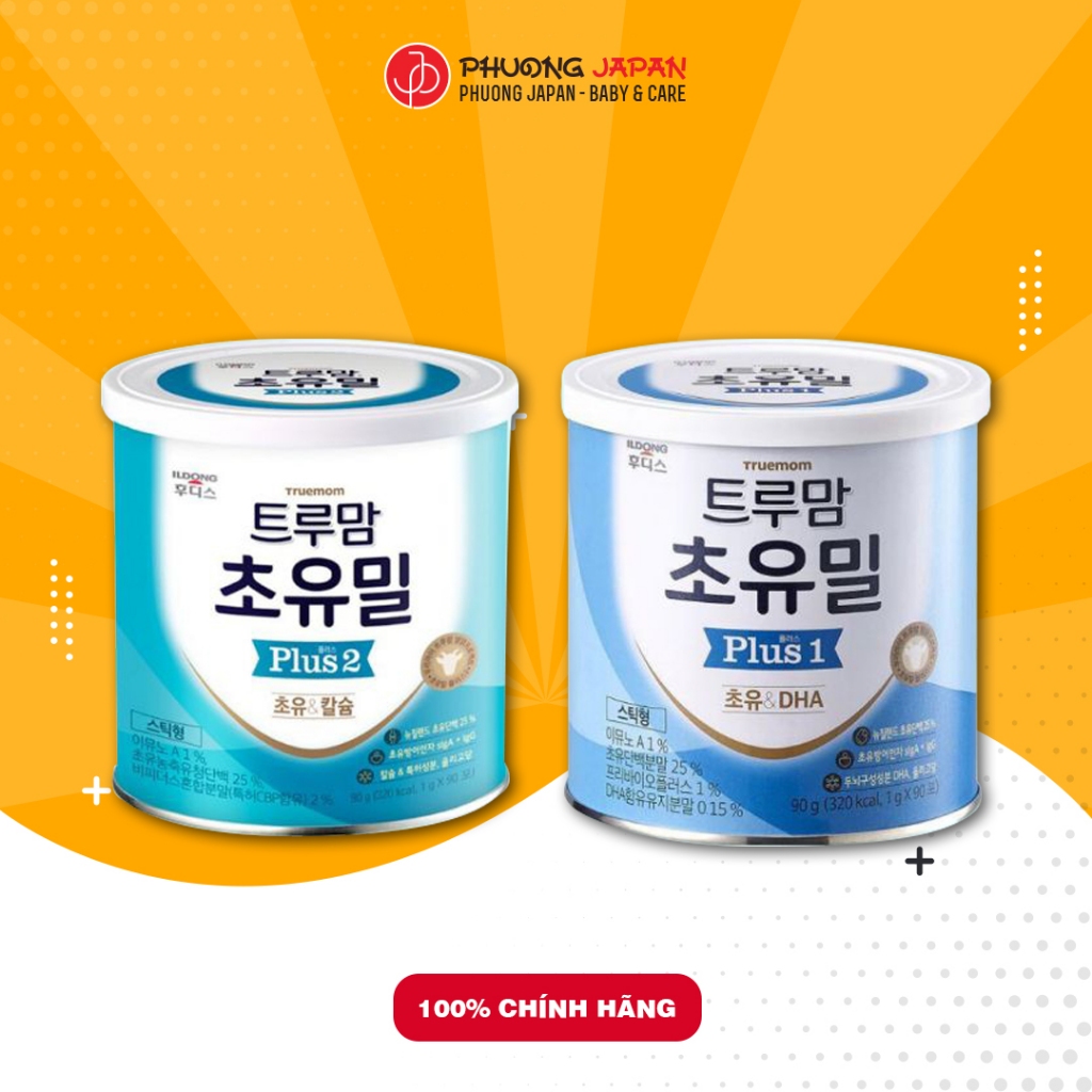 SỮA NON ILDONG, MEN ILDONG HÀN QUỐC MẪU MỚI
