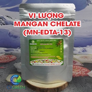 Vi lượng Mangan Chelate (Mn-EDTA-13) tan hoàn toàn trong nước (gói 100g)