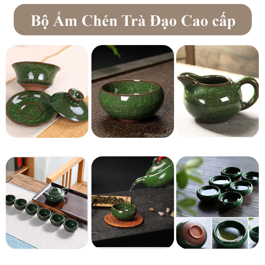 Bàn trà điện thông minh gỗ tự nhiên - Bộ bàn trà điện tử giá rẻ trạm hoa BH 1 năm