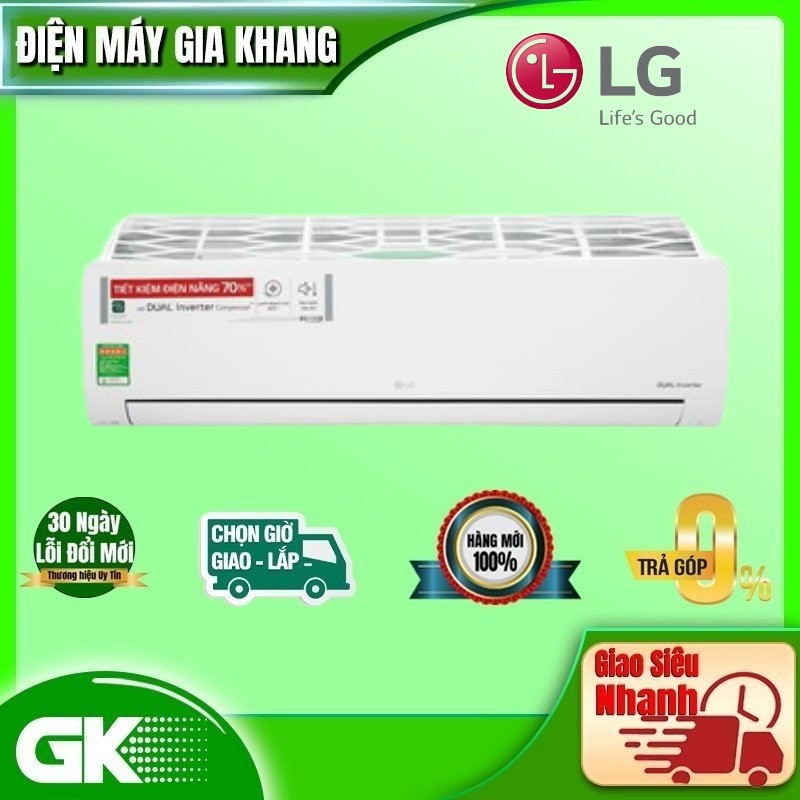 V24ENF1-MIỄN PHÍ CÔNG LẮP ĐẶT -Máy lạnh LG Inverter 2.5 HP V24ENF1 Mới 2021
