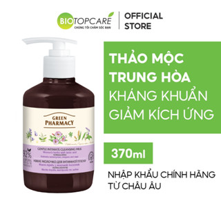 Dung Dịch Vệ Sinh Phụ Nữ Zelenaya Apteka Dạng Sữa Trung Hòa “Thảo Mộc” 370ml - BioTopcare Official