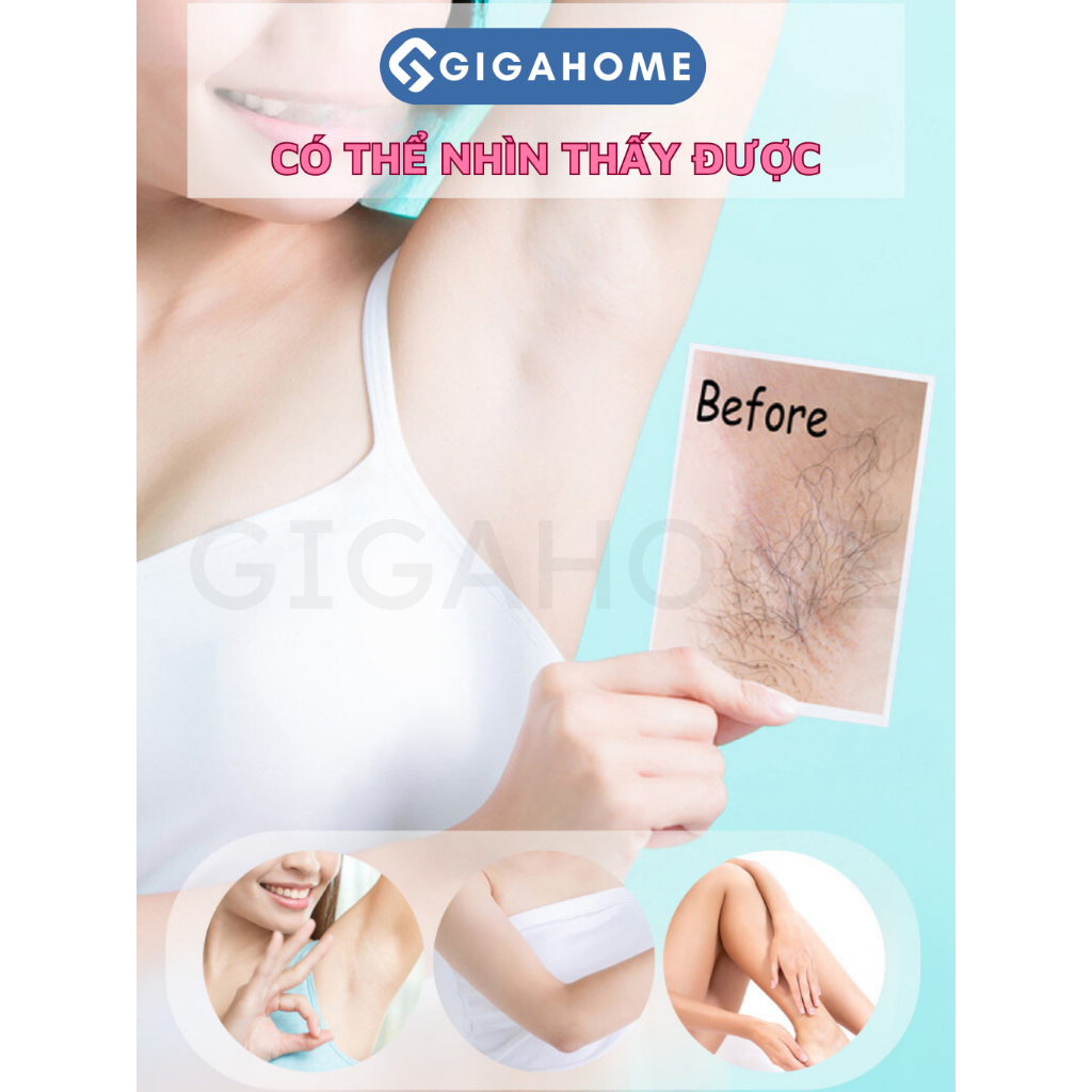 Gói 50 Tờ Giấy Wax Lông Loại 1 Chuyên Dụng Siêu Dai, Tẩy Siêu Sạch GIGAHOME 975