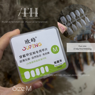 Móng Úp Làm Nailbox cực tiện nhám sẵn