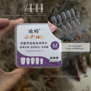 Móng Úp Làm Nailbox cực tiện nhám sẵn