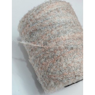 Len mohair alpaca Ý màu loang cam