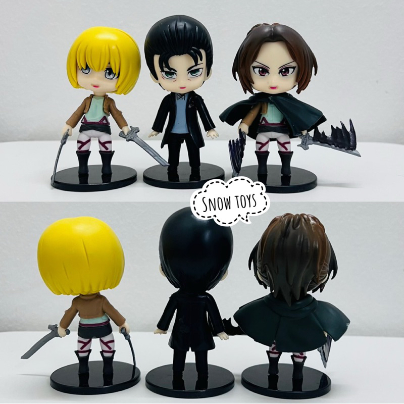 Mô hình Attack On Titan - AOT - Đại chiến Titan Eren Yeager Armin Hange Zoe Braun Reiner Annie Leonhart Titan tiến công