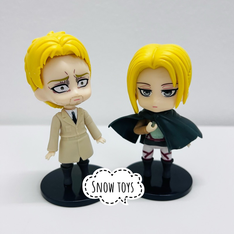 Mô hình Attack On Titan - AOT - Đại chiến Titan Eren Yeager Armin Hange Zoe Braun Reiner Annie Leonhart Titan tiến công