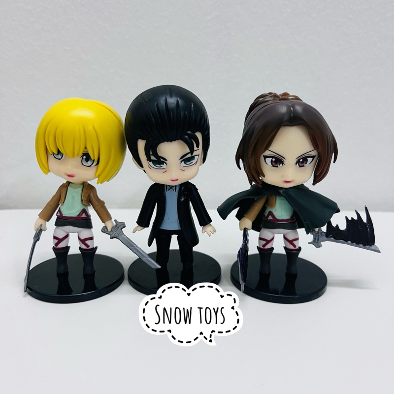 Mô hình Attack On Titan - AOT - Đại chiến Titan Eren Yeager Armin Hange Zoe Braun Reiner Annie Leonhart Titan tiến công