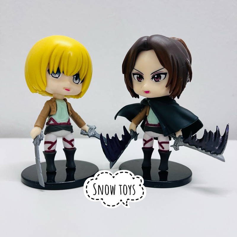 Mô hình Attack On Titan - AOT - Đại chiến Titan Eren Yeager Armin Hange Zoe Braun Reiner Annie Leonhart Titan tiến công