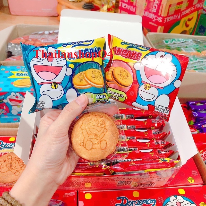 BÁNH QUY PANCAKE DOREMON THÁI LAN HSD 9/2024