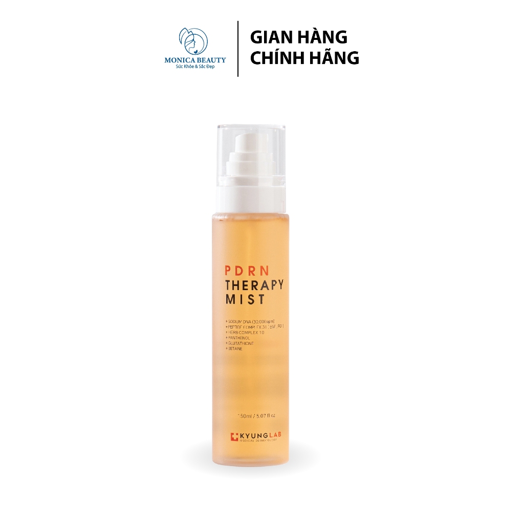 Xịt khoáng KyungLab Pdrn Mist - Giúp chống lão hoá, tái tạo và phục hồi da - Chai 150ml