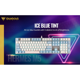 【 bàn phím cơ | fullbox chính hãng 】 GAMDIAS Hermes M5