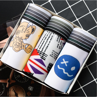 Hộp Boxer Đùi Nam Siêu Dễ Thương - Thun Cotton Thoáng Khí