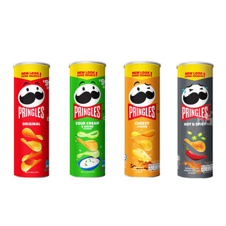 Snack khoai tây chiên Pringles lon 102g