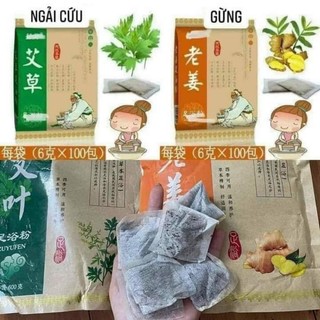 Túi lọc ngâm chân thảo dược 100 túi lọc