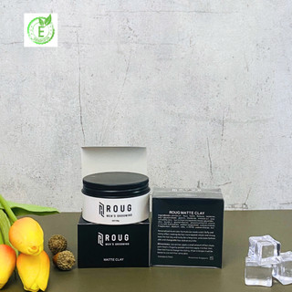 Sáp vuốt tóc nam roug men's grooming matte clay 90g - new 2023 + tặng kèm lược tạo kiểu
