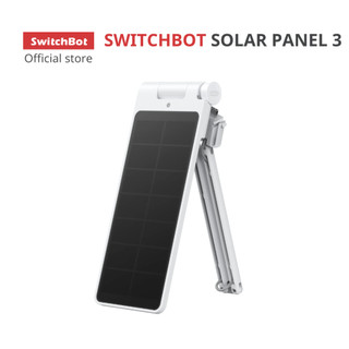 SwitchBot Solar Panel 3-Tấm sạc quang năng Rèm thông minh Curtain Rod/U/I Rail GEN 3- Hàng chính hãng, Bảo hành 12 tháng