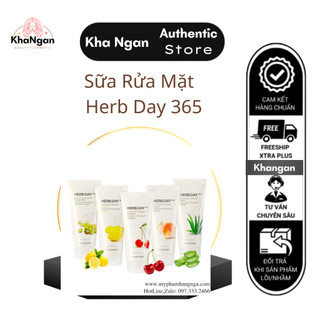 [Mẫu Mới] Sữa rửa mặt Herb Day 365 The Face Shop 170ml