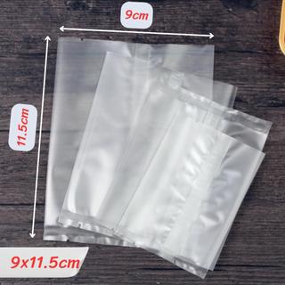 Set 100 túi 9x11.5 cm trắng trong trắng mờ túi bóng hàn miệng đựng trà hoa bánh kẹo combo 100 túi bóng đựng trà