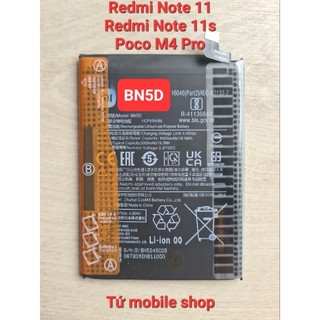 Pin xiaomi bn5d dùng cho máy xiaomi redmi note 11 , xiaomi redmi note 11s , xiaomi poco m4 pro