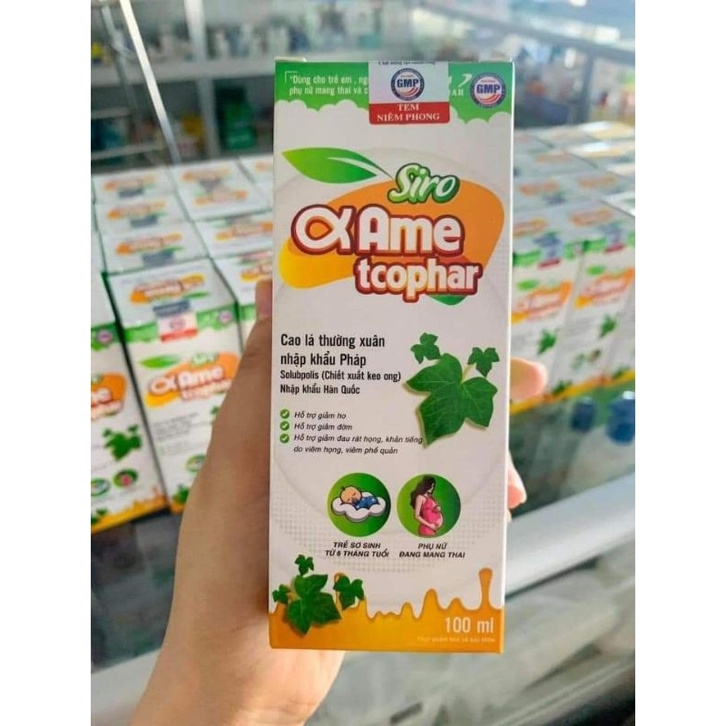 Siro giải cảm, giảm ho SIRO&AME TCOPHAR 100ml