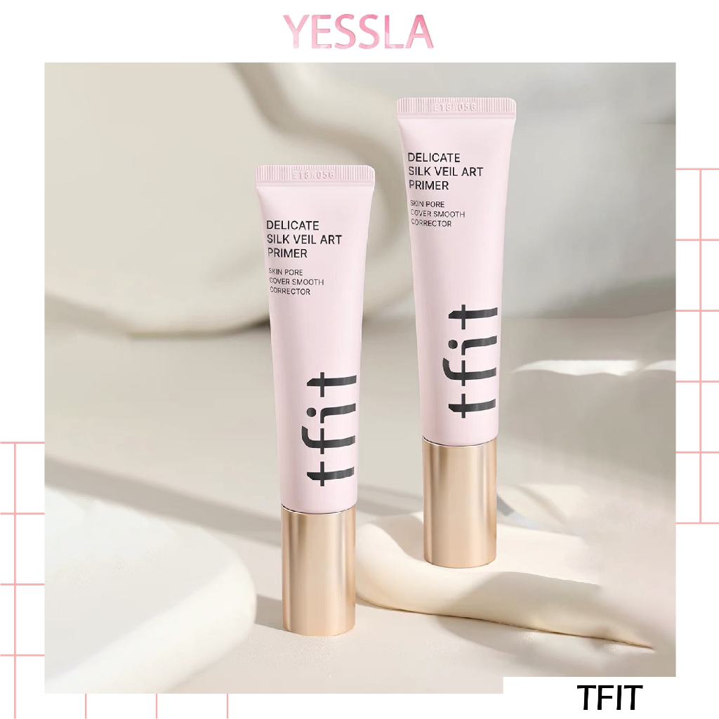 Tfit - Kem lót trang điểm hồng làm mờ che phủ lỗ chân lông kiềm dầu