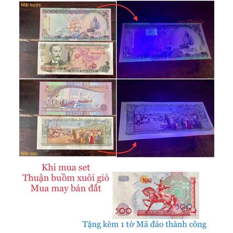 Set tờ sưu tầm thuận buồm xuôi gió mua may bán đắt tặng kèm tờ ngựa mã đáo thành công quà tặng sưu tầm lưu niệm lì xì