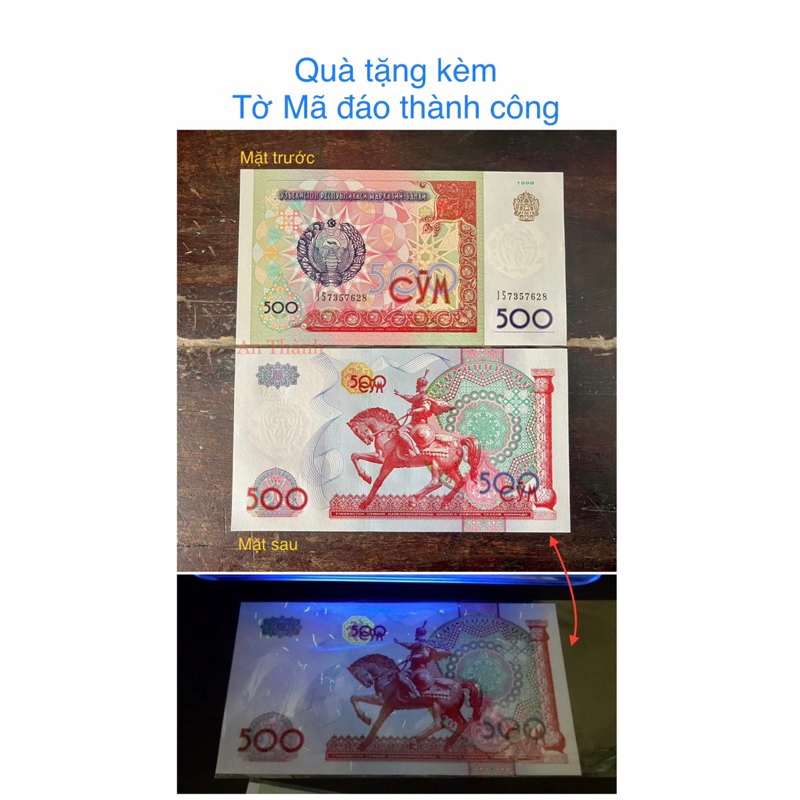 Set tờ sưu tầm thuận buồm xuôi gió mua may bán đắt tặng kèm tờ ngựa mã đáo thành công quà tặng sưu tầm lưu niệm lì xì