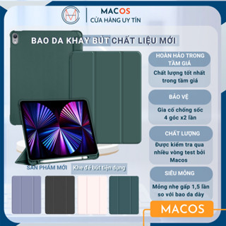 Bao Da Ipad khay bút chất liệu mới siêu mỏng, case ốp silicon mini 6 10.2 pro 11 10.9 12.9 inch (AB04)