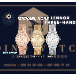 Đồng hồ nữ michael kors mk7335 mk7336 mk7335 , dây mesh, size 38mm