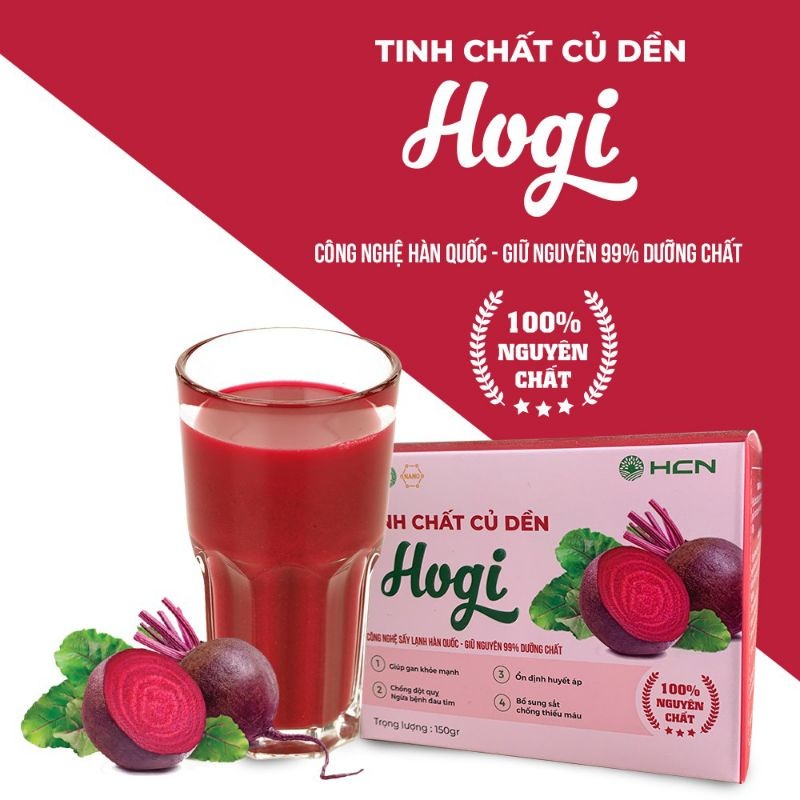 Tinh Chất Củ Dền Bổ Sung Sắt
