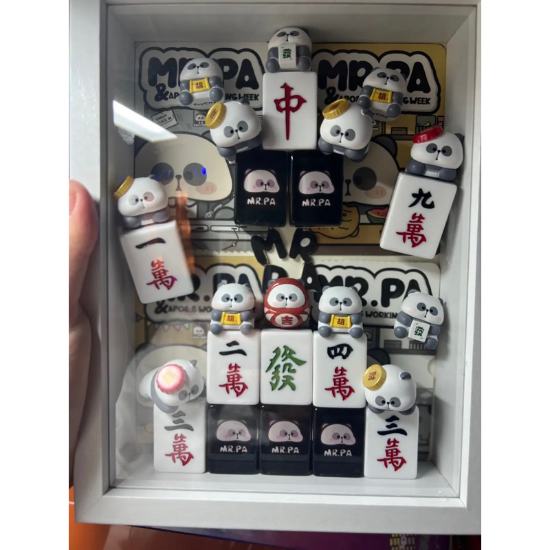 BLINDBOX TOY CITY *MAHJONG SERIES MÔ HÌNH TRƯNG BÀY