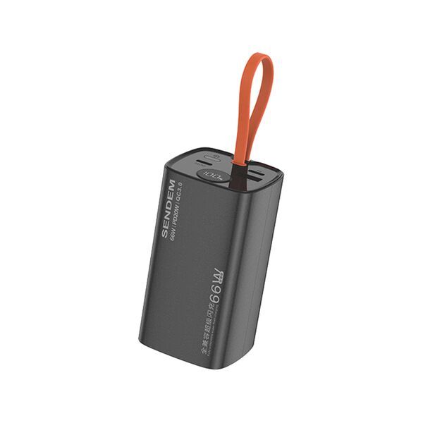 Pin sạc dự phòng 20000mAh SENDEM PH20 có cáp USB-C 66W