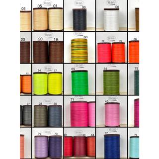 Chỉ sáp 0.8 mm GALACES sợi DẸT (khâu đồ da, đan vòng tay) [Dừa Craft]