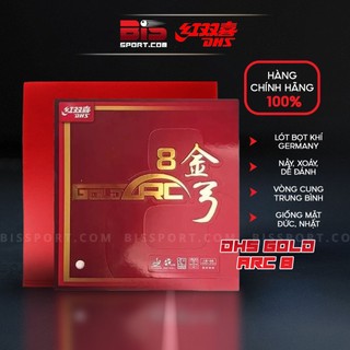 Mặt vợt bóng bàn dhs gold arc 8 - sự kết hợp của trung quốc và đức